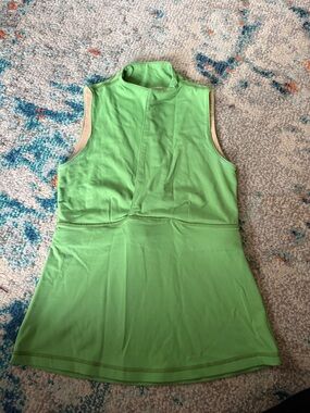 lululemon athletica Sleeveless Mock Neck Tank - Lime Green